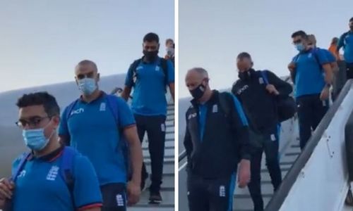 England Cricket Team land in Oman for T20 World Cup