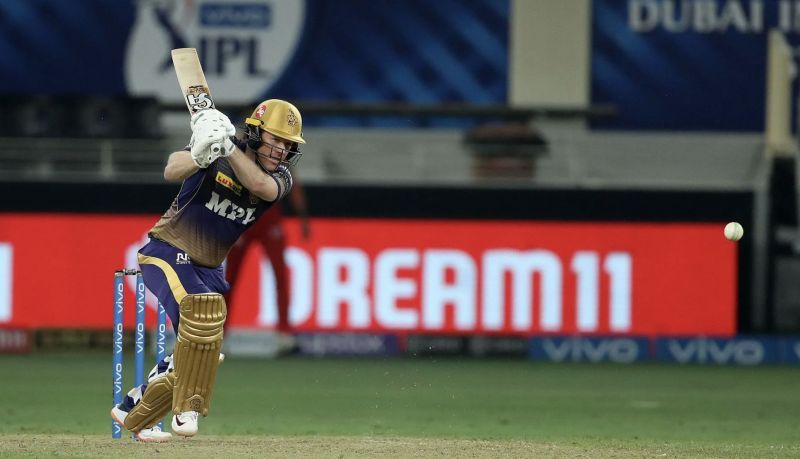 Eoin Morgan is the first overseas cricketer to register nine single-digit scores in an IPL edition. (Photo: BCCI)