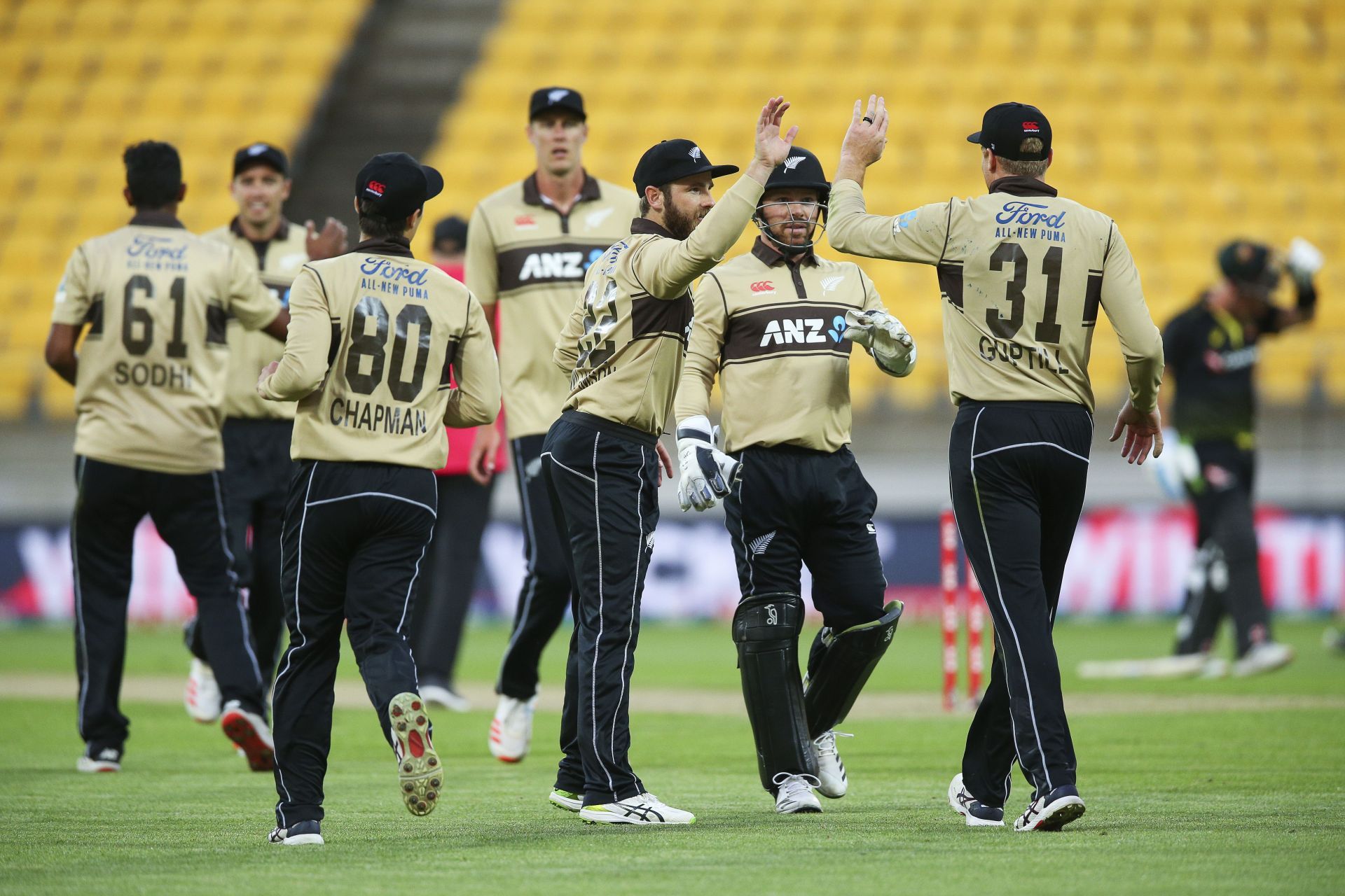 New Zealand cricket team. (Image source: Getty)