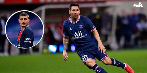 PSG's Marco Verratti lauds 'greatest player in the world' Lionel Messi