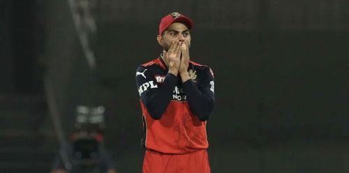 Virat Kohli reacts during the IPL Eliminator match. (Photo: BCCI)