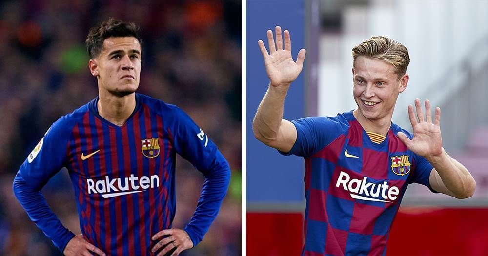 Coutinho and Frenkie de Jong (Photo courtsey: Twitter)