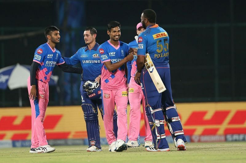 राजस्थान रॉयल्स vs मुंबई इंडियंस (Photo Credit - IPLT20)