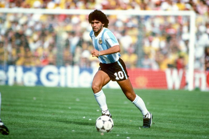 Diego Maradona was a prolific scorer.