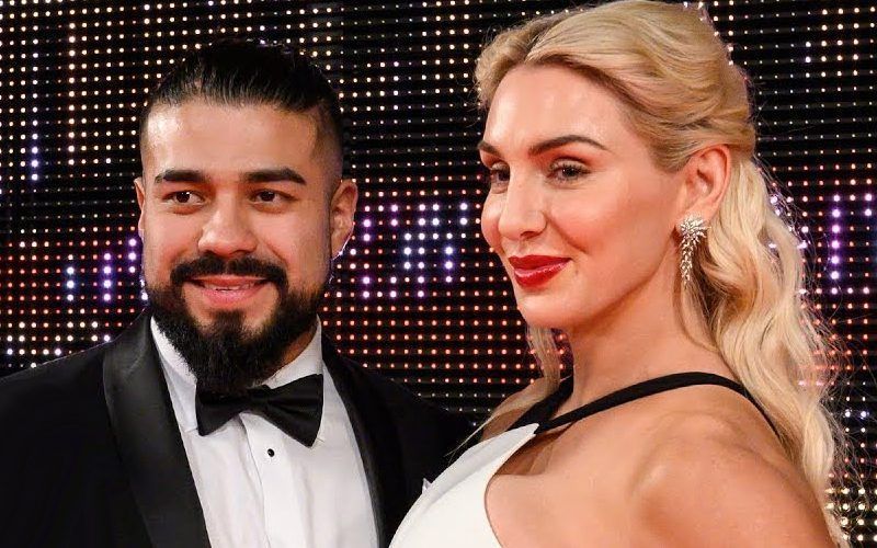 Andrade and Charlotte Flair got engaged on January 1st, 2021