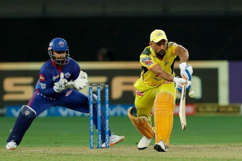 Chennai Super Kings captain MS Dhoni had a tough time in IPL 2021 yesterday (Image Courtesy: IPLT20.com)