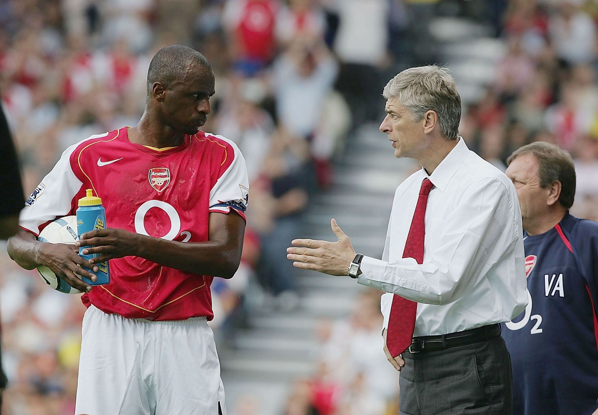 Patrick Vieira was the commander-in-chief for Arsene Wenger in the midfield