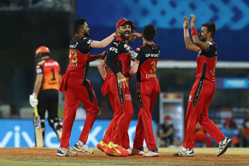 RCB are taking on SRH today. Pic: IPLT20.COM