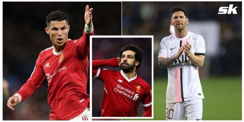 Mohamed Salah's sensational form for Liverpool has drawn comparisons with Lionel Messi and Cristiano Ronaldo