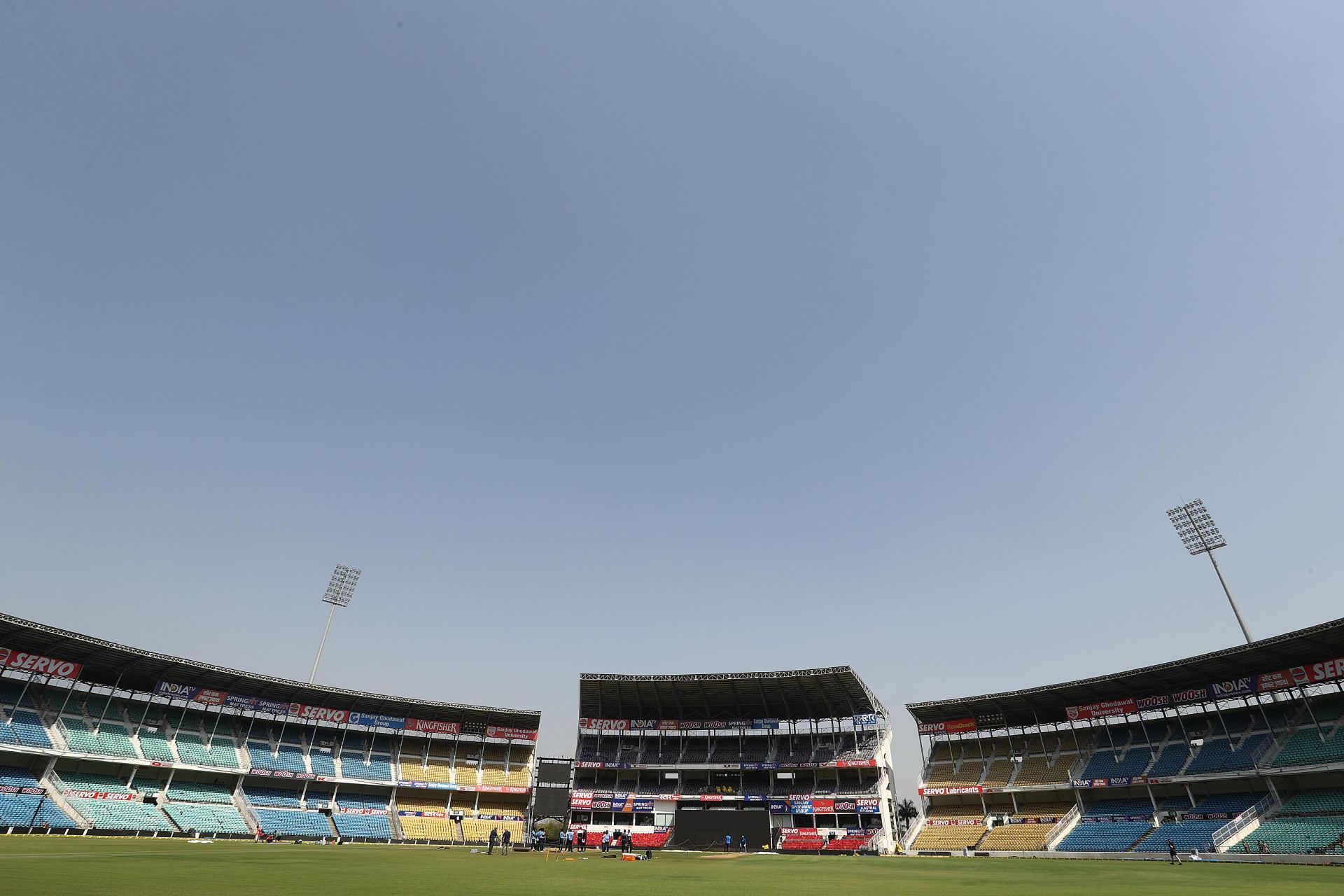 A few of the idarbha Cricket Association Stadium ahead of India vs Australia