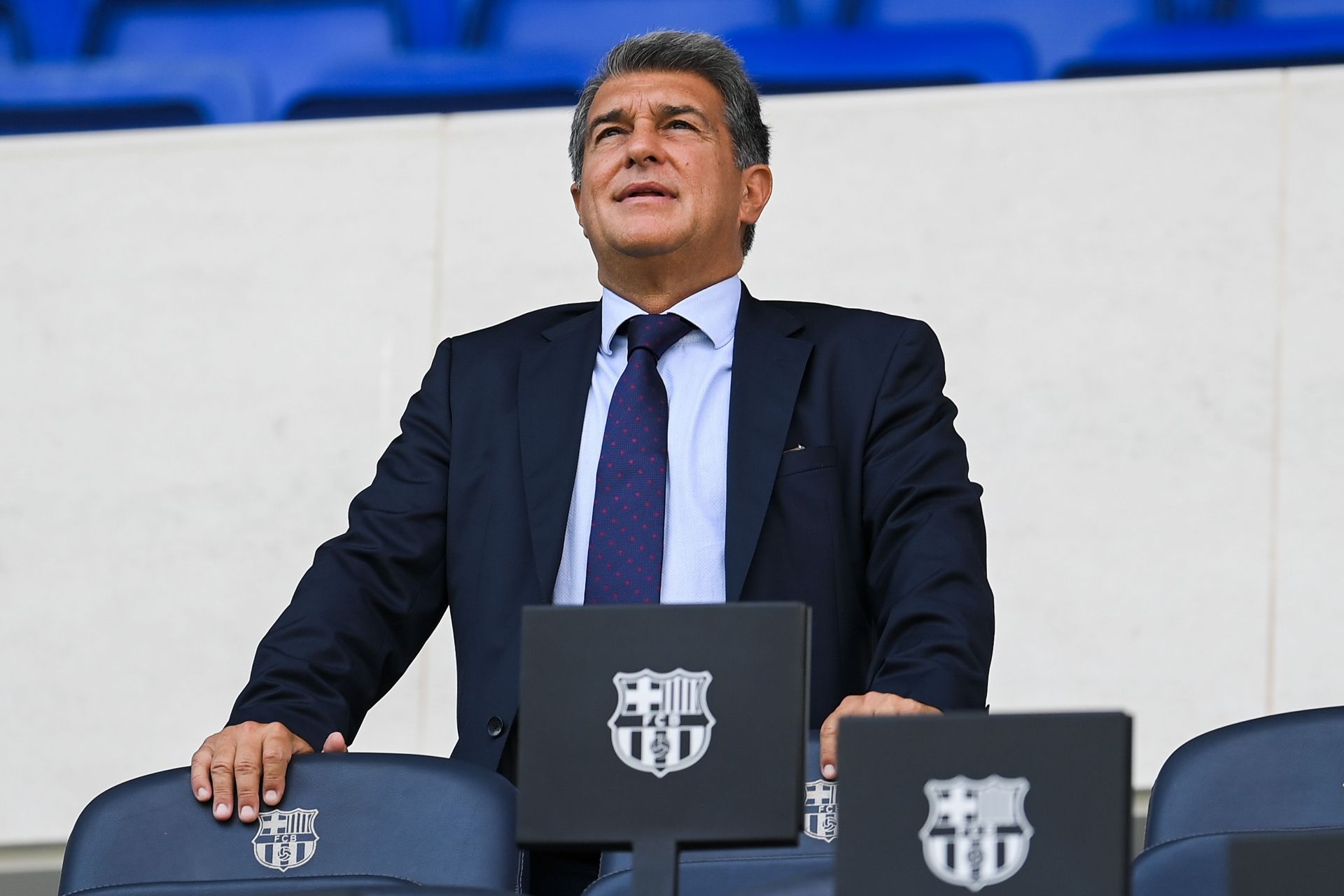 Barcelona president Joan Laporta