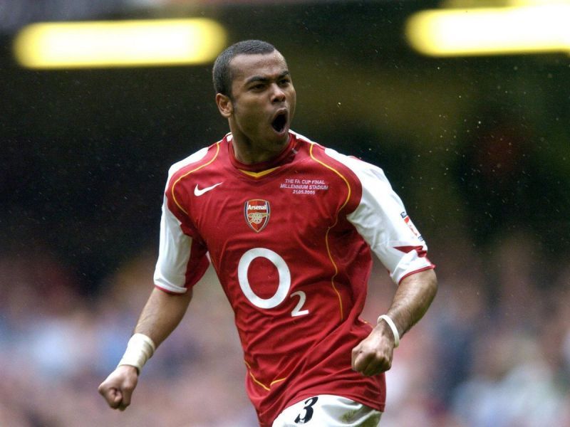 Ashley Cole scored a few Premier League goals for Arsenal.