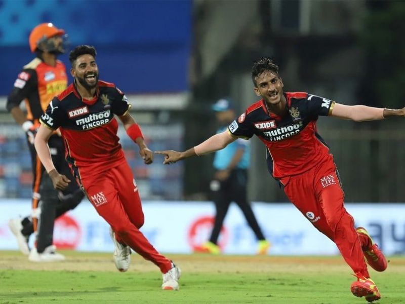 Shahbaz Ahmed scalped three wickets the last time RCB played SRH