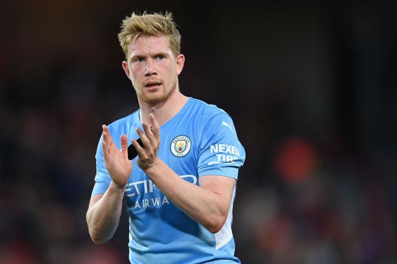 De Bruyne scored the equalizer against Liverpool in the Premier League this season