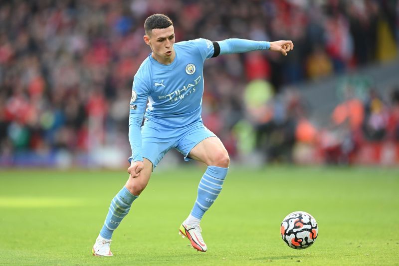 Manchester City midfielder Phil Foden.