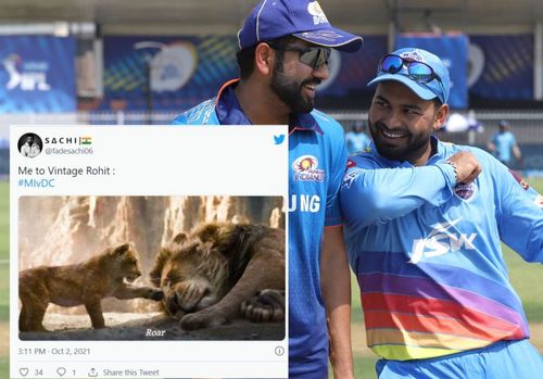 Twitter reacts as MI and DC face-off in Sharjah today