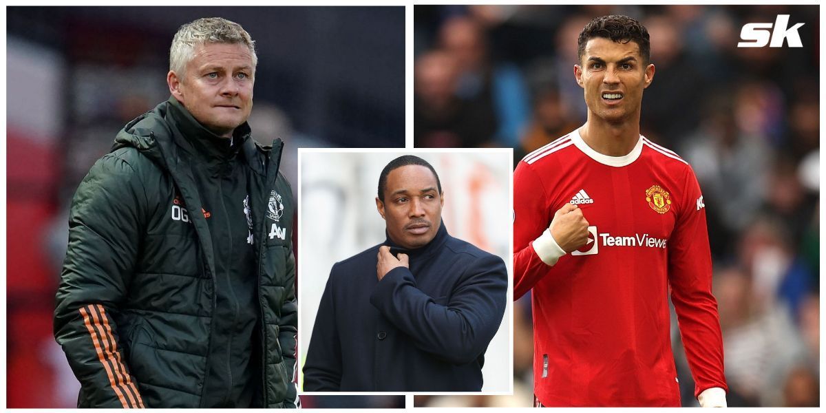 Paul Ince (inset) has accused Cristiano Ronaldo (R) of acting like he&#039;s running Manchester United