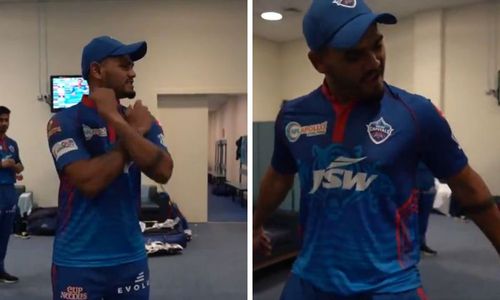 DC players erupt in joy after a thrilling win against Chennai