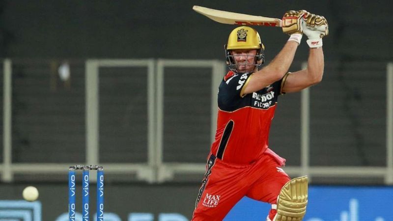 De Villiers scored a run-a-ball 26 runs today against the Delhi Capitals