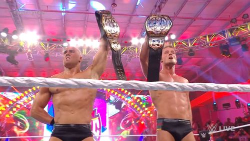 Fabian Aichner & Marcel Barthel are once again on top of the NXT tag team division