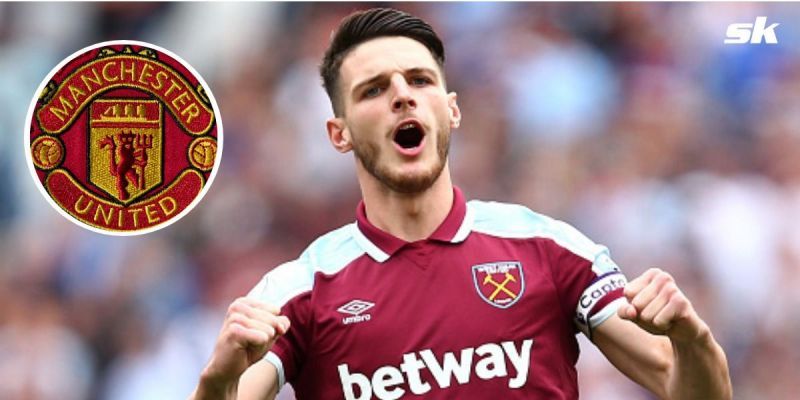 West Ham United star Declan Rice is a transfer target for Manchester United