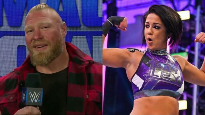 Brock Lesnar and Bayley are free agents now.