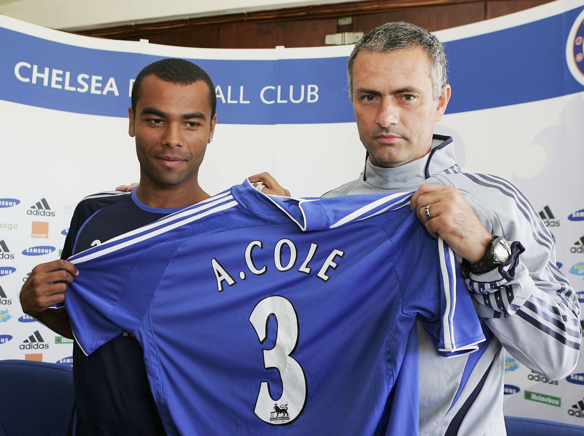 Chelsea & Ashley Cole Press Conference