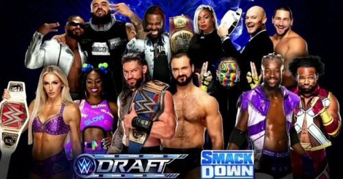 How did the blue brand fare in the 2021 WWE Draft?