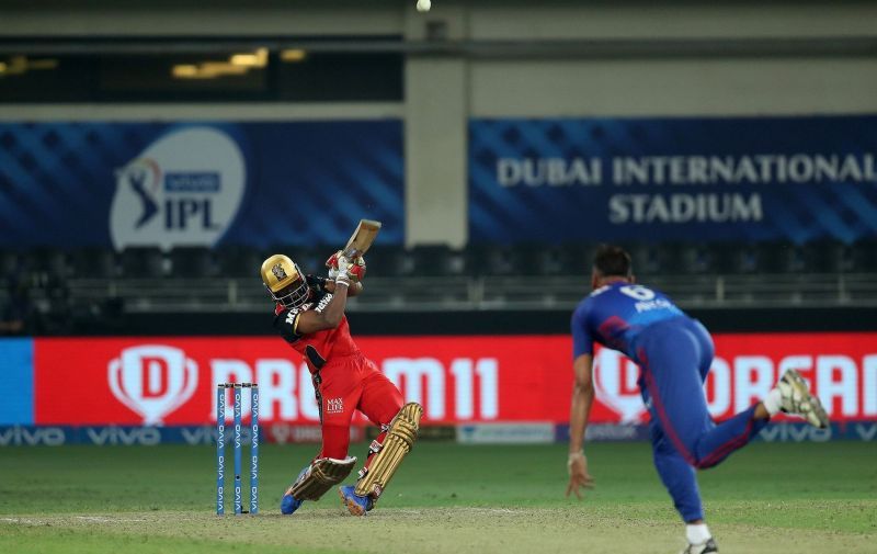 IPL 2021: Srikar Bharat hit a six off the final delivery to win the match for RCB against DC.