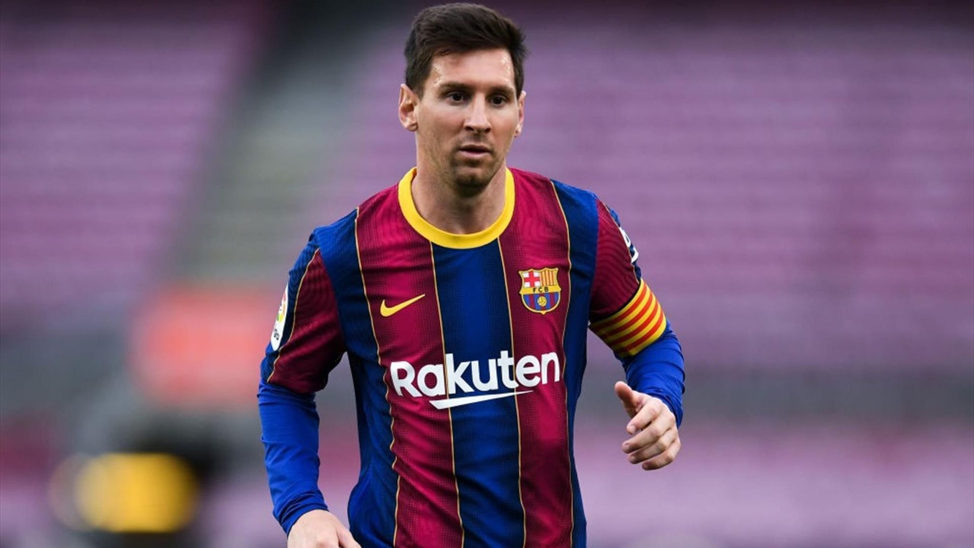 Lionel Messi Playing for Barcelona