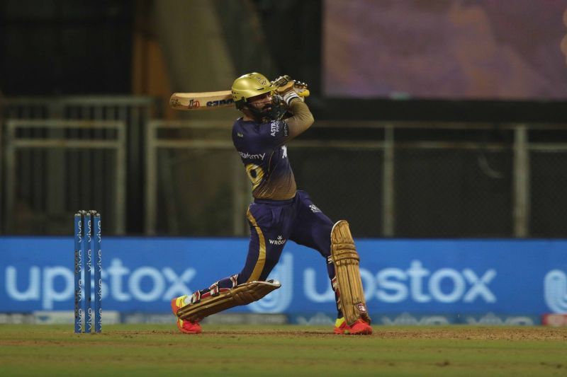 Dinesh Karthik smacking one out of the park