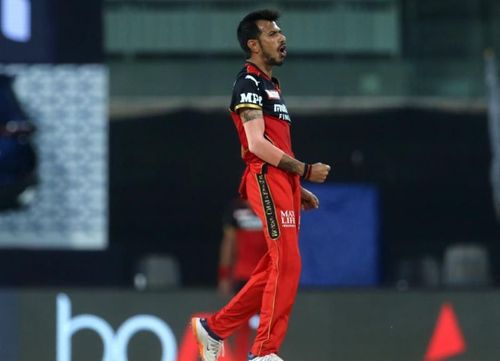 Yuzvendra Chahal claimed three crucial wickets against PBKS on Sunday [Image- IPLT20]