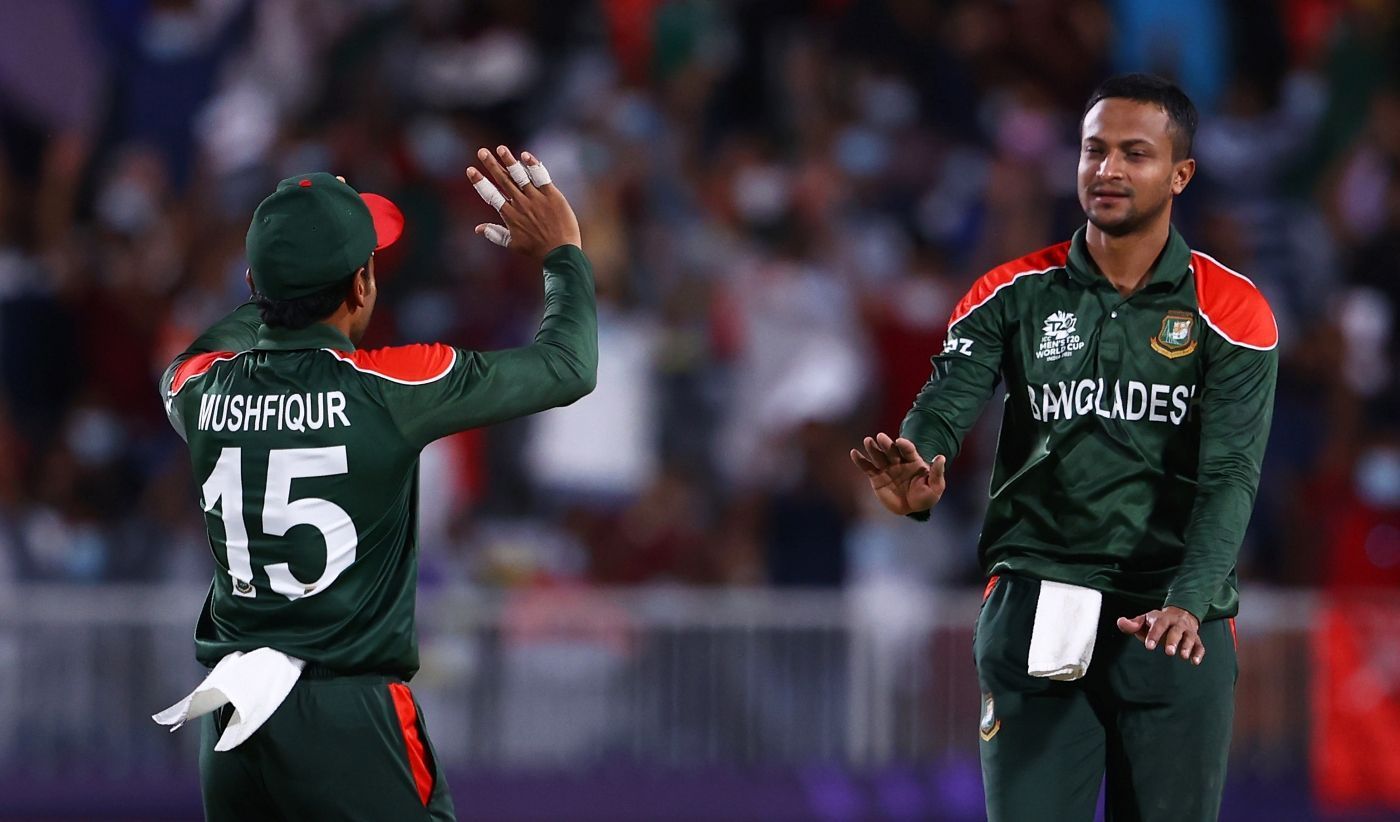 Shakib Al Hasan and Mushfiqur Rahim [Image- Getty]