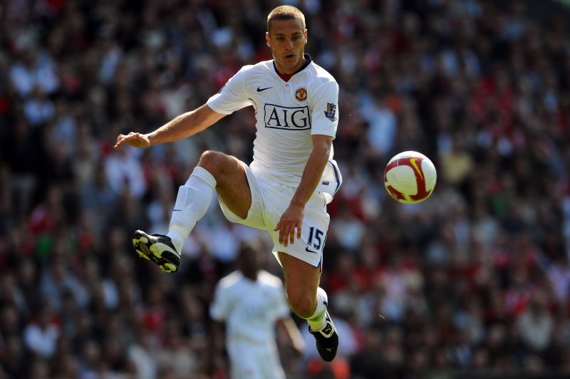 Nemanja Vidic was a rock in the Manchester United defence.