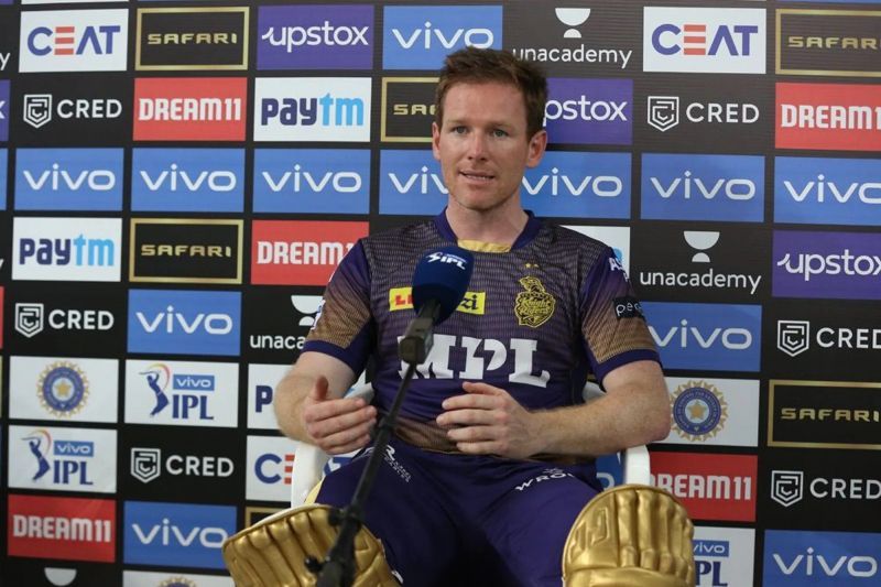 Eoin Morgan lauded his players for putting a complete performance against RCB