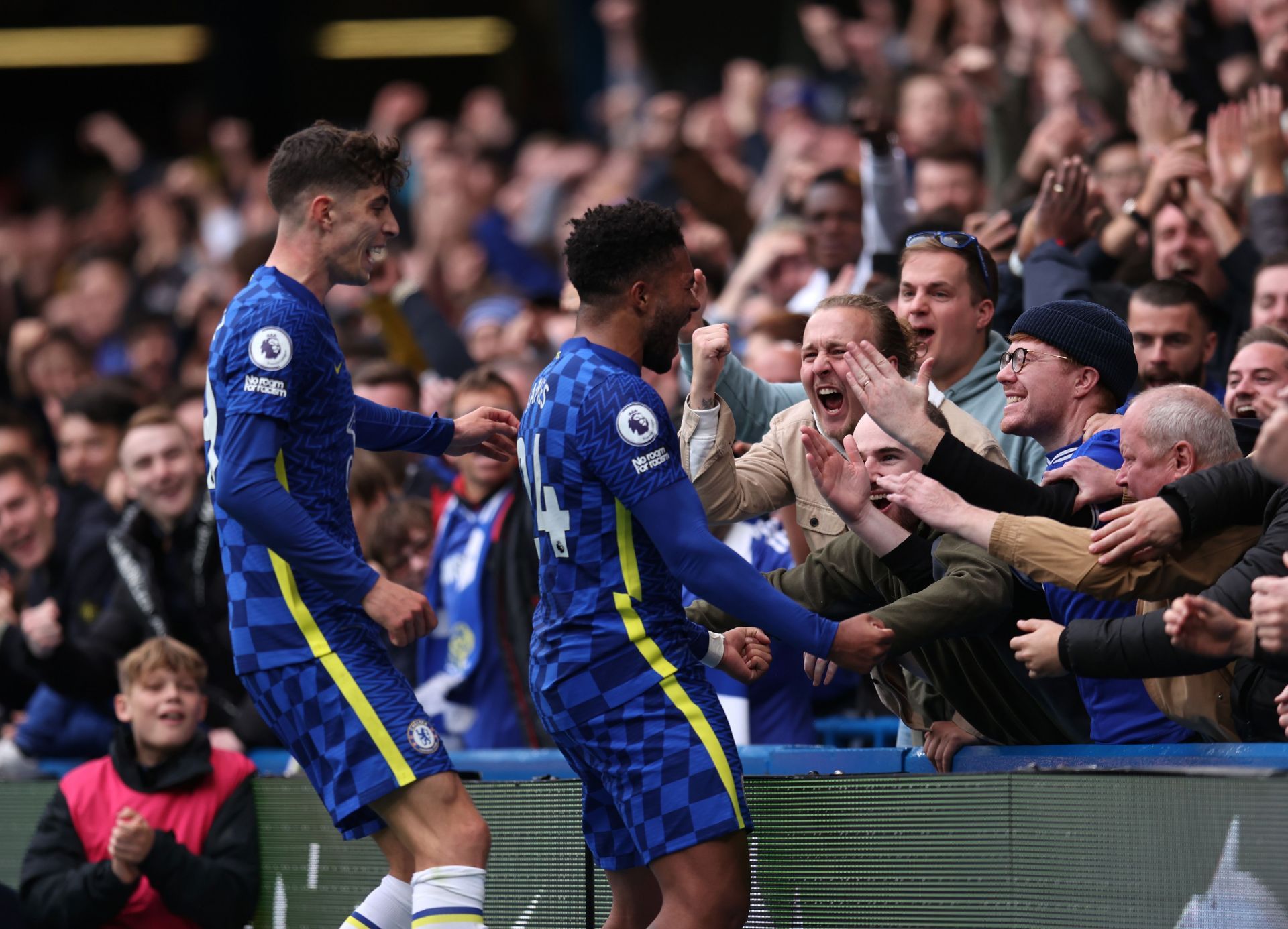 James scored Chelsea&#039;s third goal with an excellent finish.