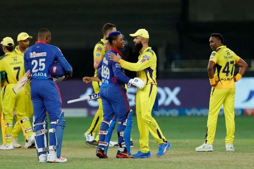 Delhi Capitals vs Chennai Super Kings. Pic: IPLT20.COM