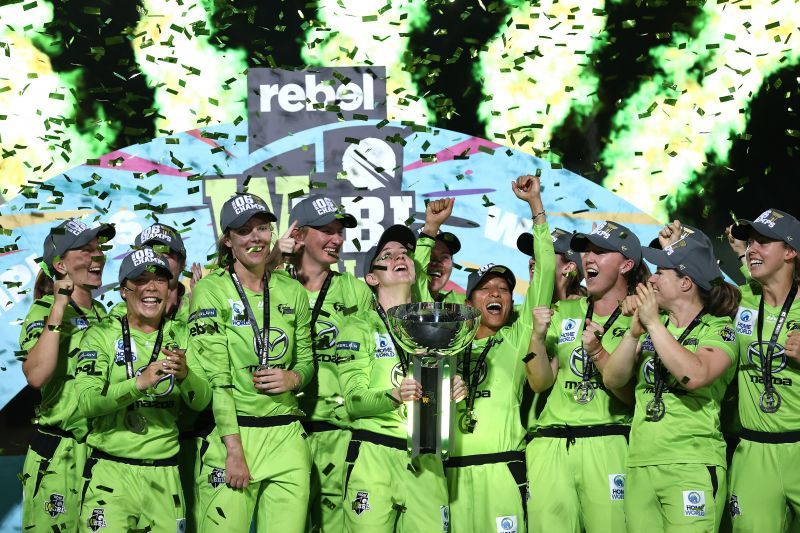 Sydney Thunder won the WBBL last season