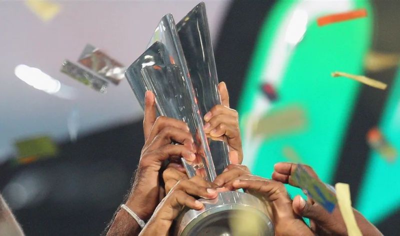 The T20 World Cup trophy. Pic: t20worldcup.com
