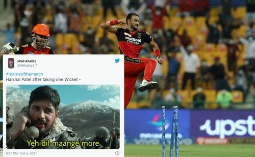 Twitter reacts after Harshal Patel becomes highest wicket-taker among Indians in a single season