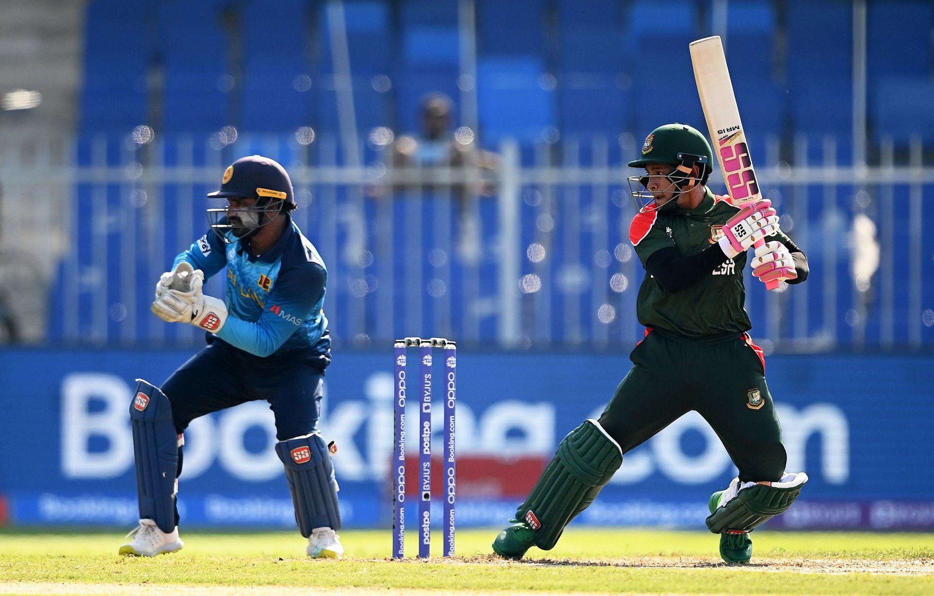 Mushfiqur Rahim took the attack to Sri Lankan bowlers. Pic: Getty Images