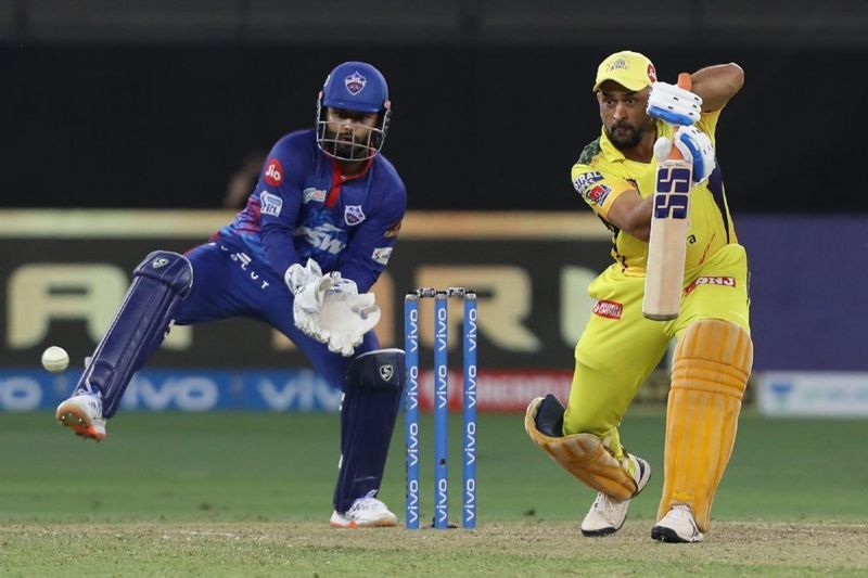 MS Dhoni has struggled with the bat for CSK in IPL 2021. [P/C: iplt20.com]