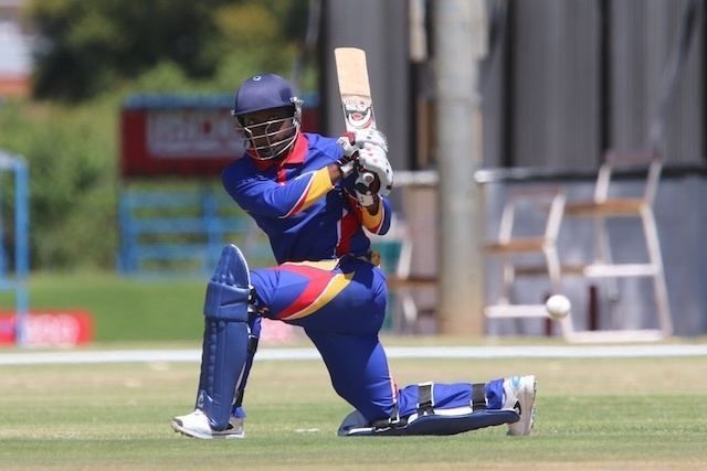 Pikky Ya France in action for Namibia