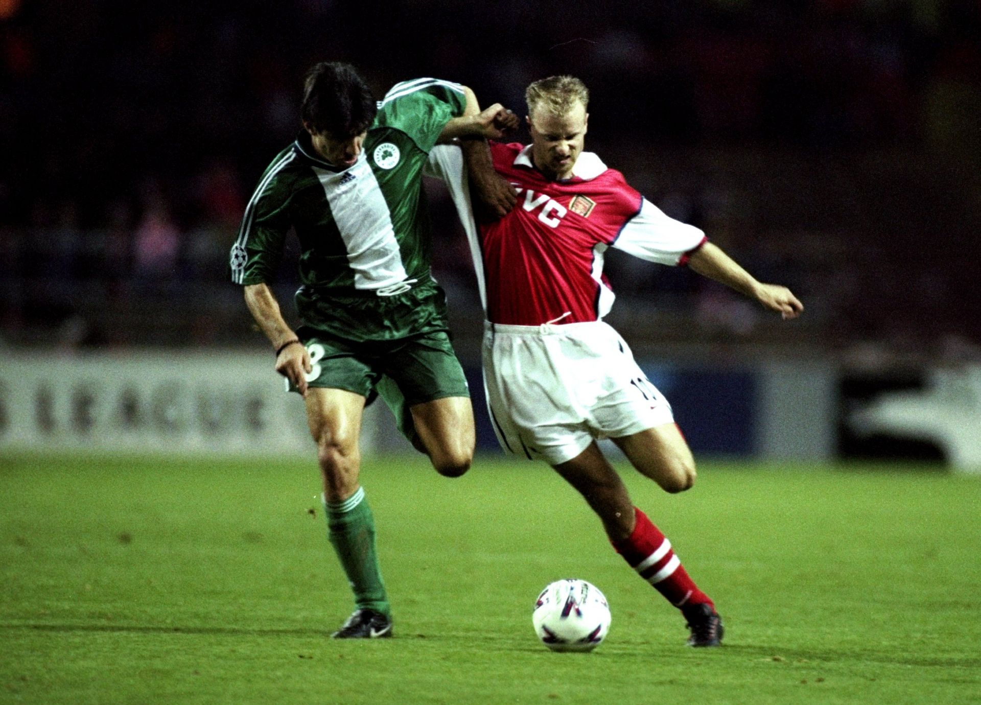 Dennis Bergkamp and Kostas Kostantidis