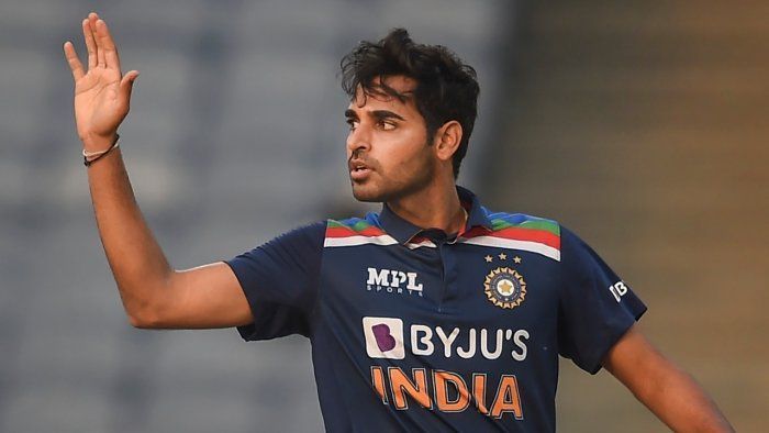 Bhuvneshwar Kumar had a bad day at the office against England in the warm-up fixture.