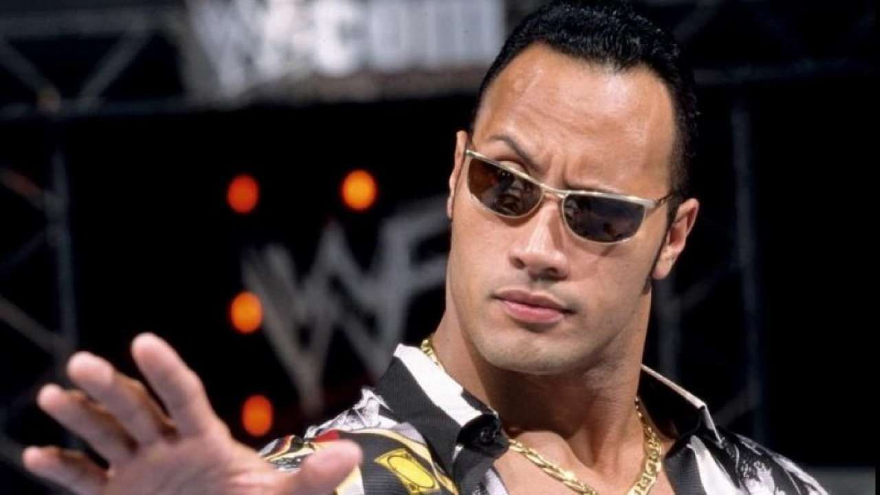 The Rock in the WWE during the Attitude Era