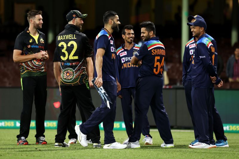 India defeated Australia in a T20I series last year Down Under
