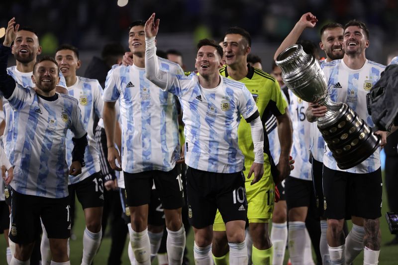 Lionel Messi won the Copa America with Argentina this summer