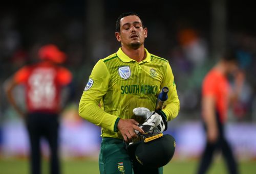 Quinton de Kock. (Image Credits: Getty) Kagiso Rabada. (Image Credits: Getty)