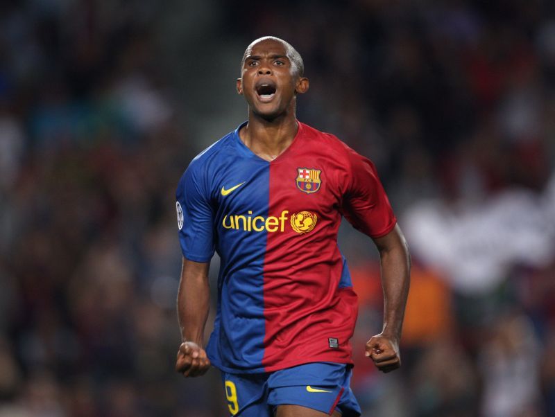 Eto&#039;o had an astounding stint at Barcelona